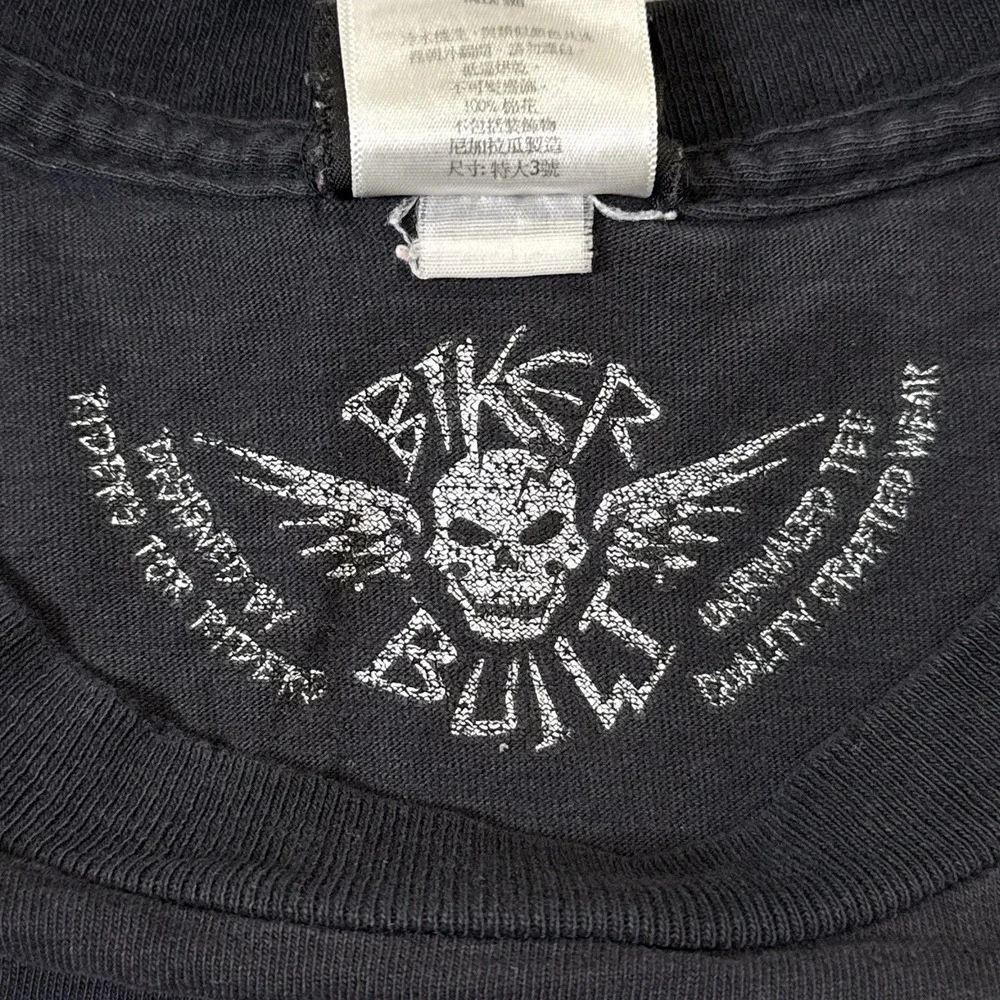 Harley Davidson Men's T-Shirt 3XL Las Vegas NV Black Biker Built Graphic VF 2011 - Picture 7 of 13